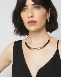 Asymmetric Black Maxi Dress*White House Black Market Best