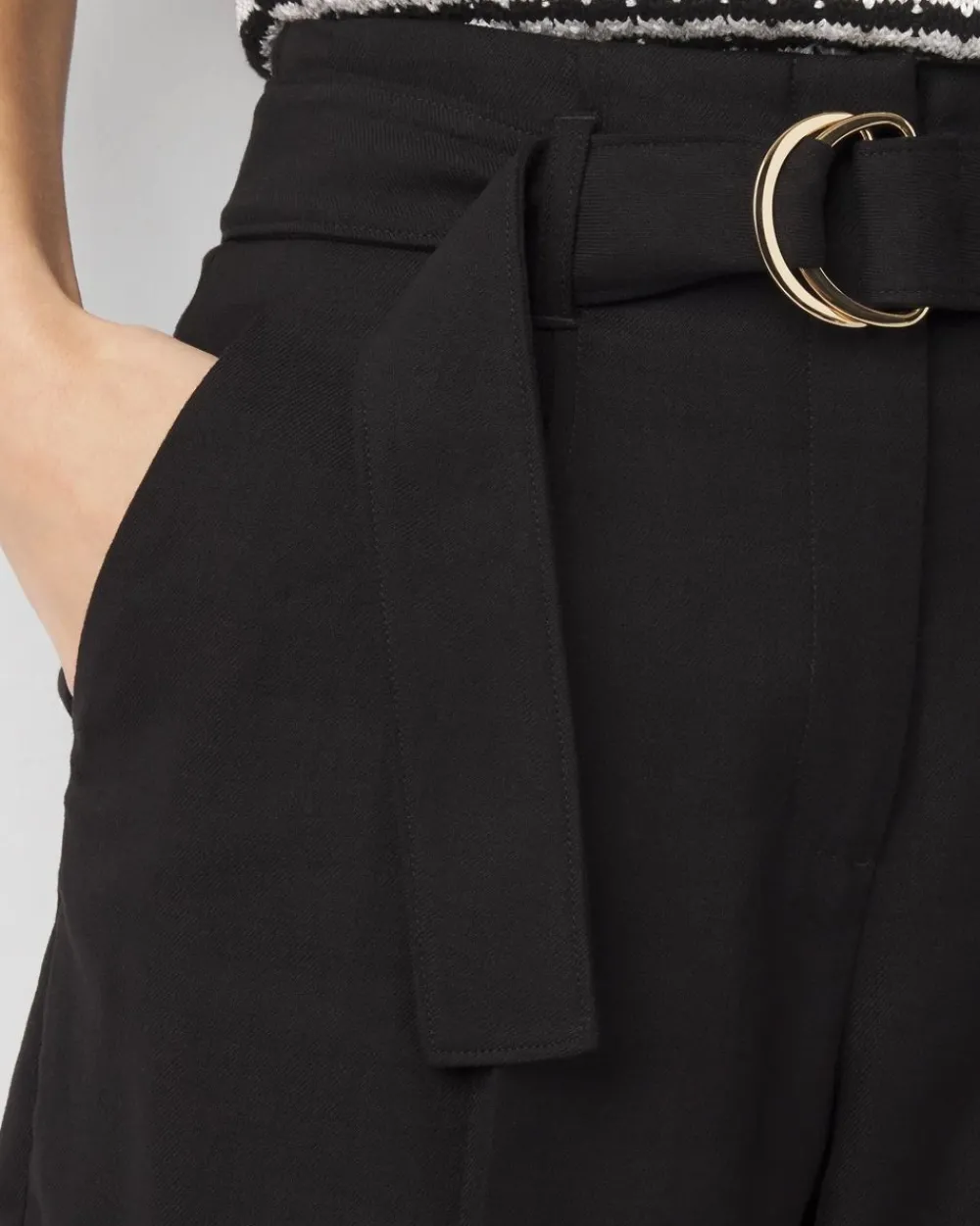 Belted Tailored Short*White House Black Market Fashion
