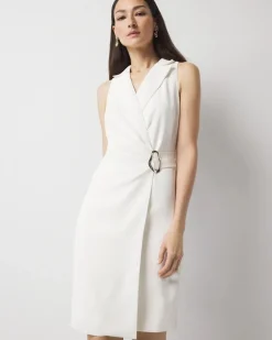 Blazer Wrap Dress*White House Black Market Fashion