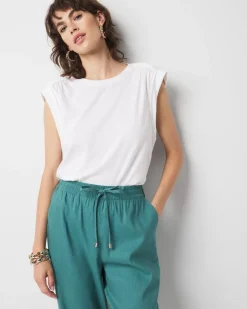 Braided Shoulder Tee*White House Black Market Fashion