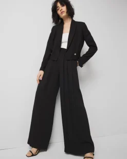 Cropped Double-Breasted Jacket*White House Black Market Fashion