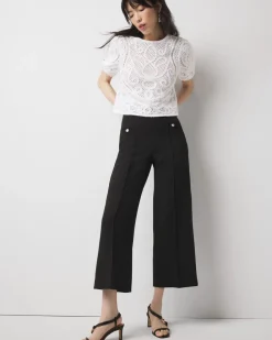 Cropped Wide Leg Pant*White House Black Market Online