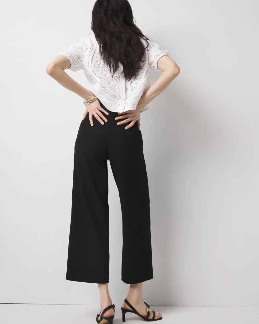 Cropped Wide Leg Pant*White House Black Market Online