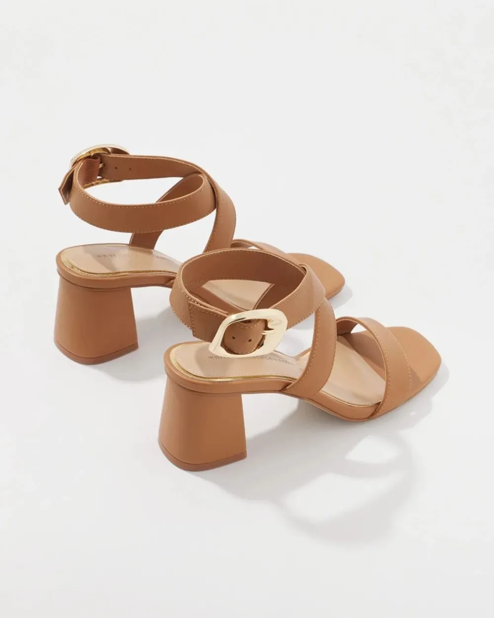 Cross Strap Sandal*White House Black Market New