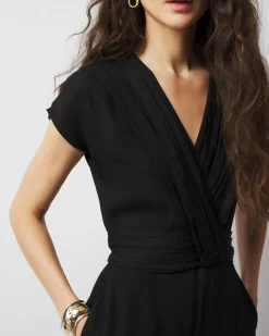 Crossover-Front Jumpsuit*White House Black Market Sale