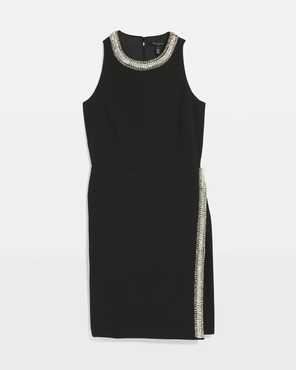 Crystal Embellished Mini Dress*White House Black Market Fashion