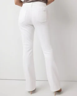 Curvy Extra High-Rise Belted Skinny Flare Jean*White House Black Market Online