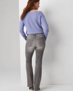 Curvy High-Rise Skinny Flare Jeans*White House Black Market New