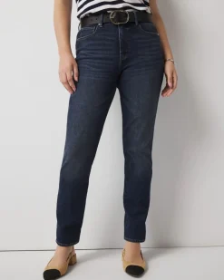 Curvy High-Rise Straight Jeans*White House Black Market Sale