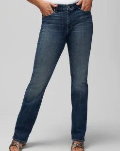 Curvy Mid-Rise Bootcut Jeans*White House Black Market Fashion