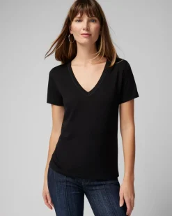 Easy V-Neck Tee*White House Black Market Clearance