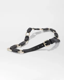 Gold Link Pant Belt*White House Black Market Clearance