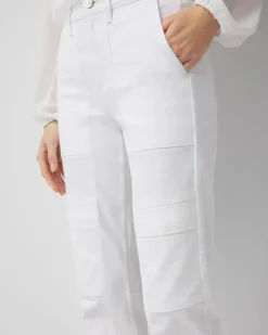 High-Rise Cargo Straight Jean*White House Black Market New