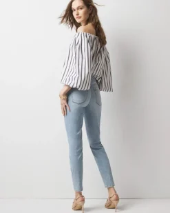 High-Rise Everyday Soft Denim™ Skinny Jean*White House Black Market Clearance