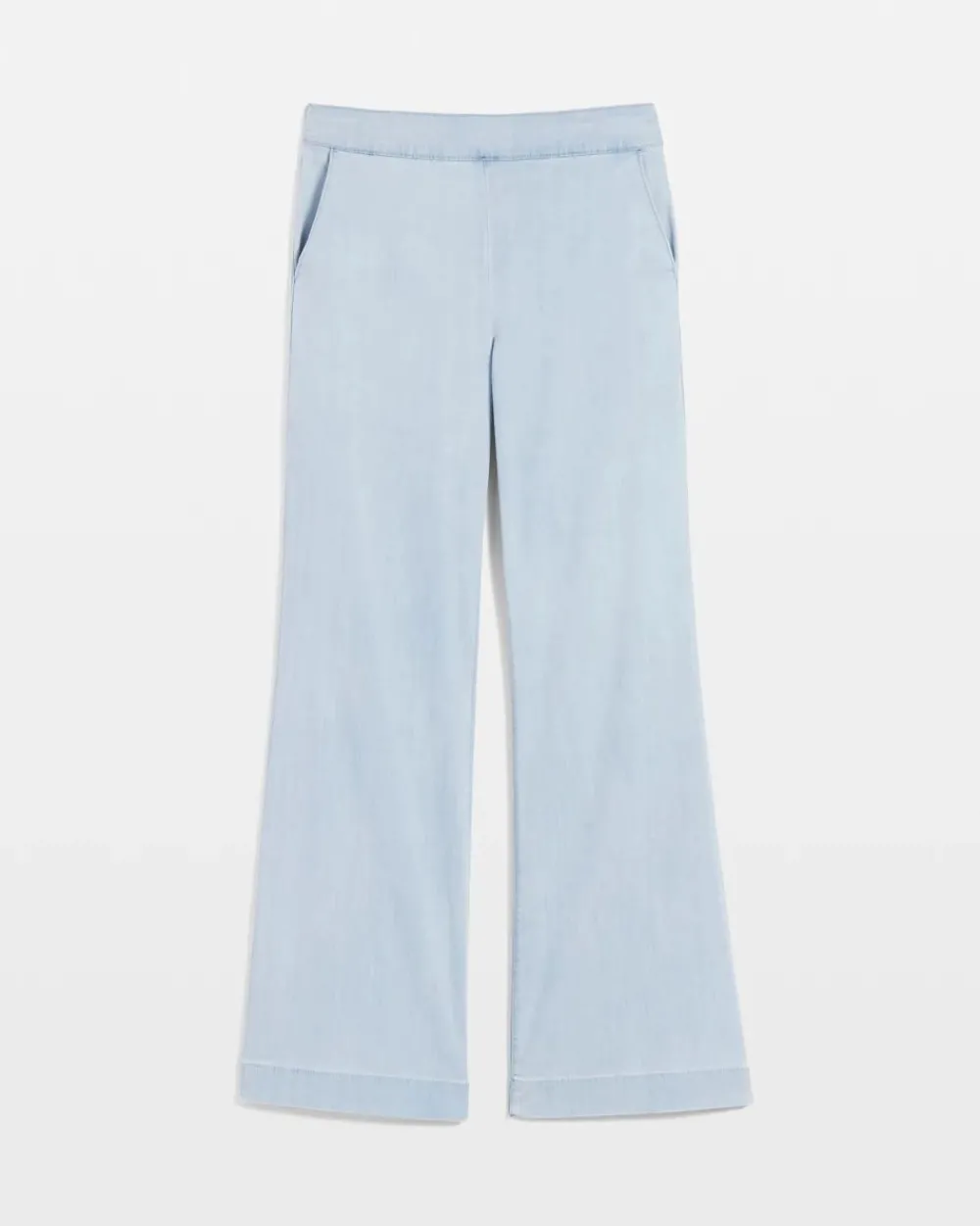 High-Rise Pull-On Wide Leg Jean*White House Black Market Online
