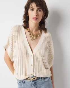 Kimono Sleeve Cardigan Sweater*White House Black Market New