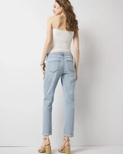 Mid-Rise Girlfriend Jean*White House Black Market Discount