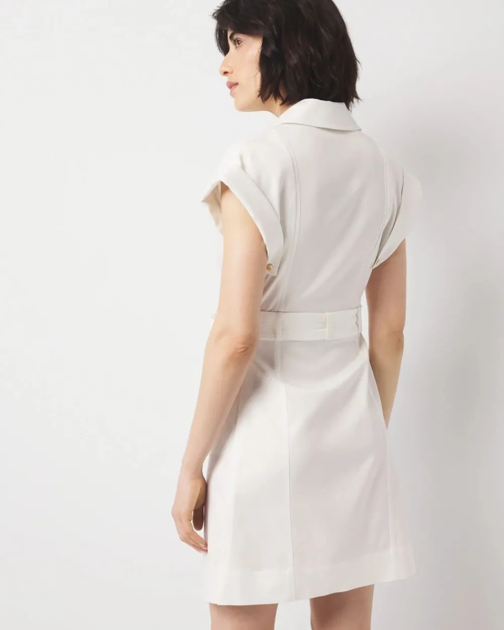 Petite Cargo Shirt Dress*White House Black Market Discount