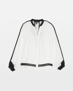Petite Chiffon Colorblock Blouse*White House Black Market Online