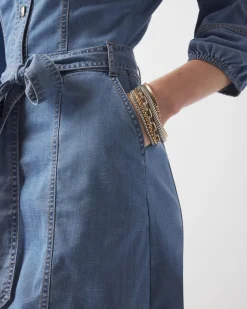 Petite Denim Mini Dress*White House Black Market Online