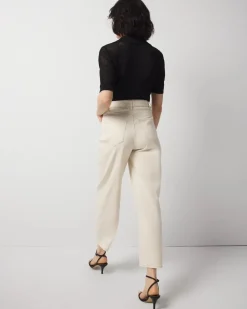 Petite Extra High-Rise Barrel Jean*White House Black Market Best