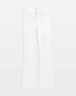 Petite Extra High-Rise Belted Skinny Flare Jean*White House Black Market Sale