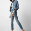 Petite Extra High-Rise Double Waistband Slim Ankle Jeans*White House Black Market Discount