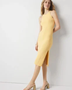 Petite Halter Sweater Dress*White House Black Market Outlet