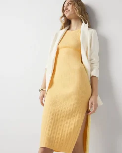 Petite Halter Sweater Dress*White House Black Market Outlet