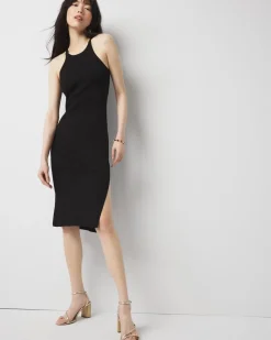 Petite Halter Sweater Dress*White House Black Market Best