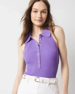 Petite Henley Sweater Tank Top*White House Black Market Online