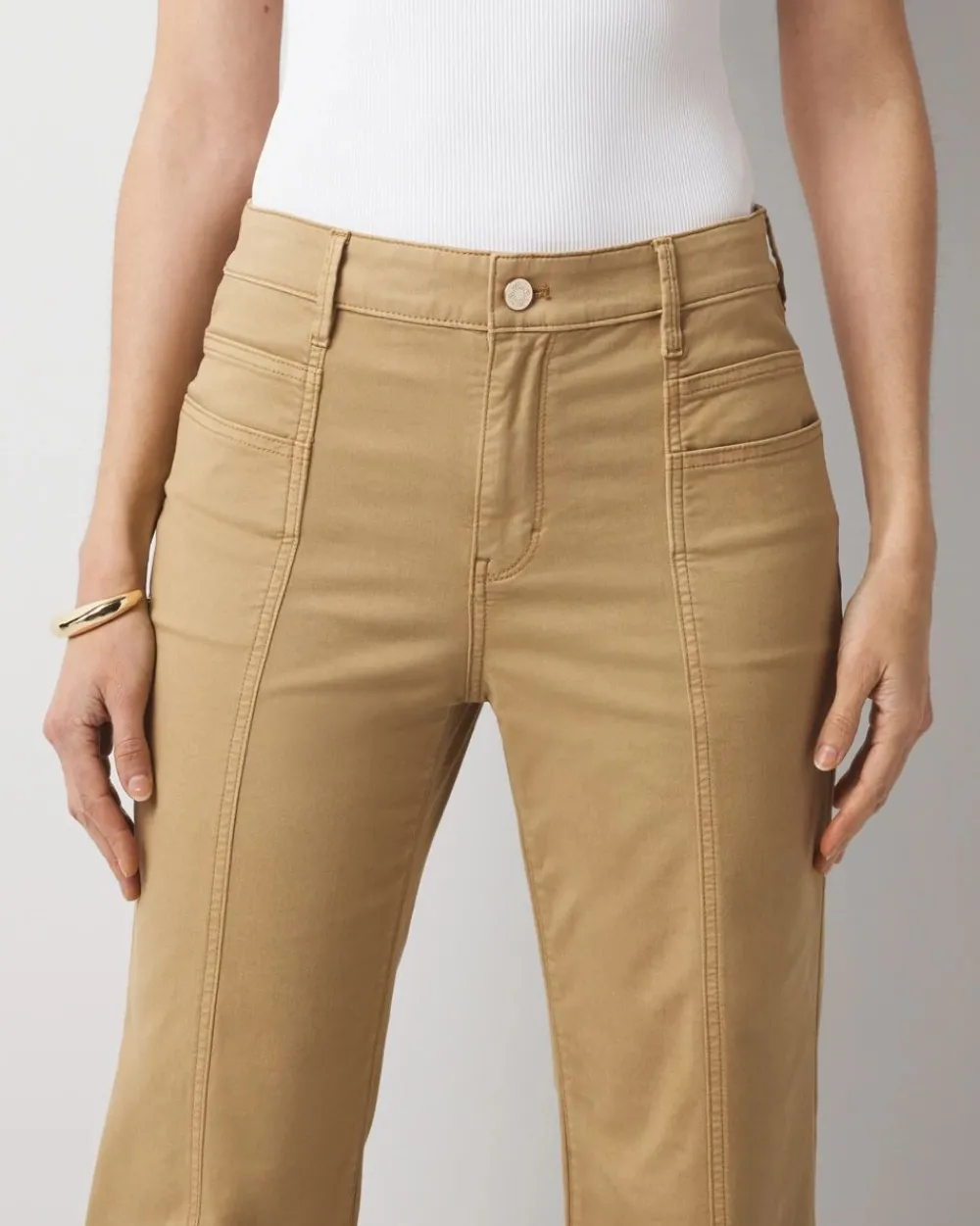 Petite High-Rise Double Pocket Wide-Leg Jeans*White House Black Market Best