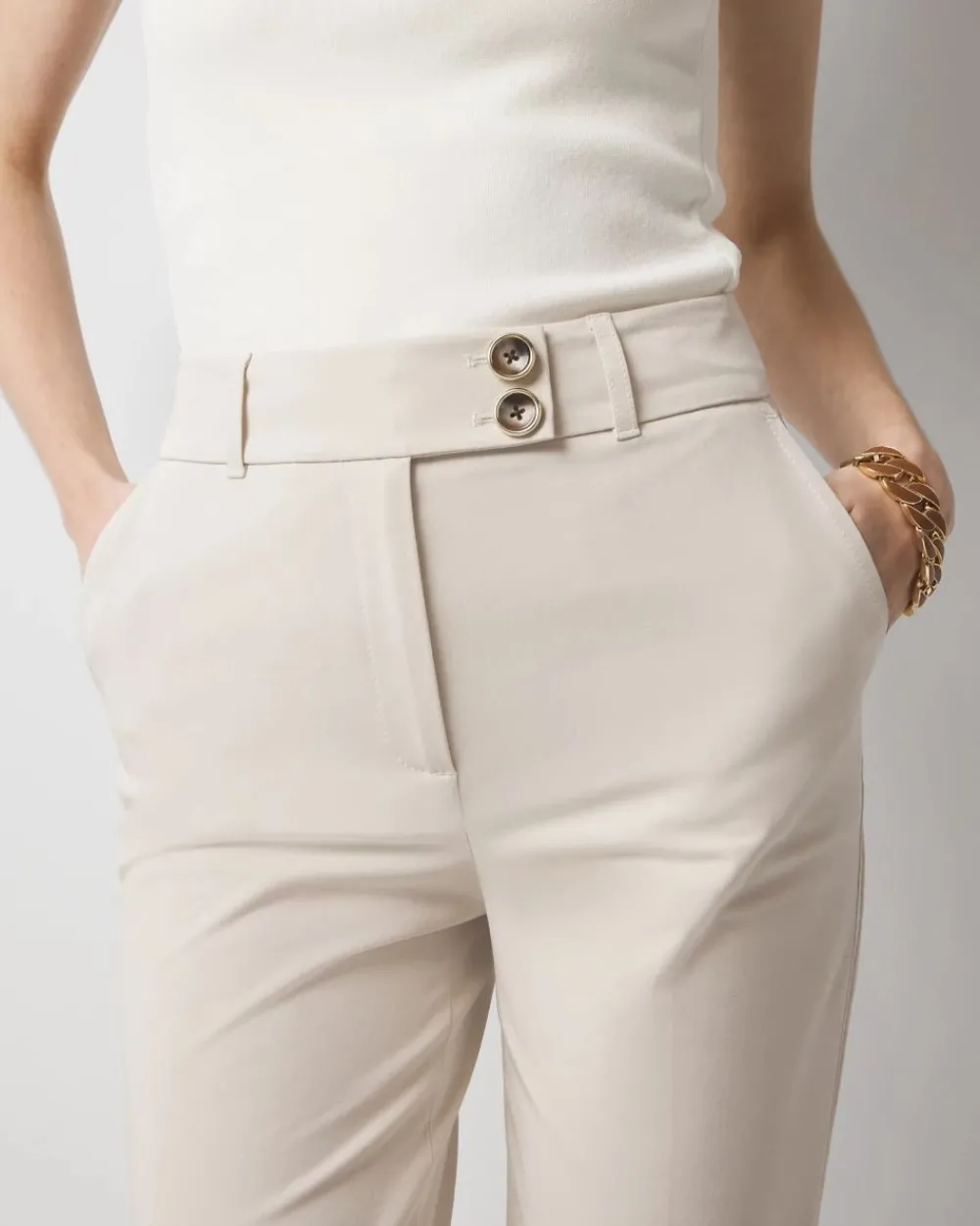 Petite High-Rise Everyday Trouser*White House Black Market Hot