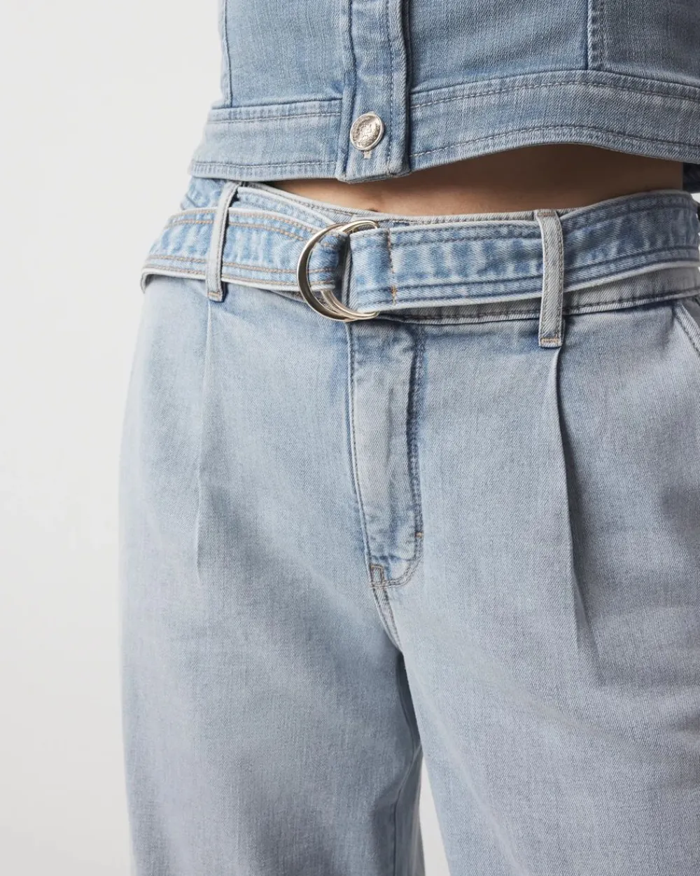 Petite High-Rise Pleated Trouser Jean*White House Black Market Online