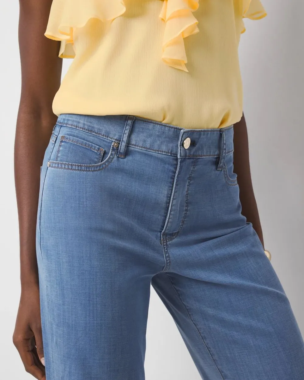 Petite High-Rise Wide Leg Jean*White House Black Market Discount