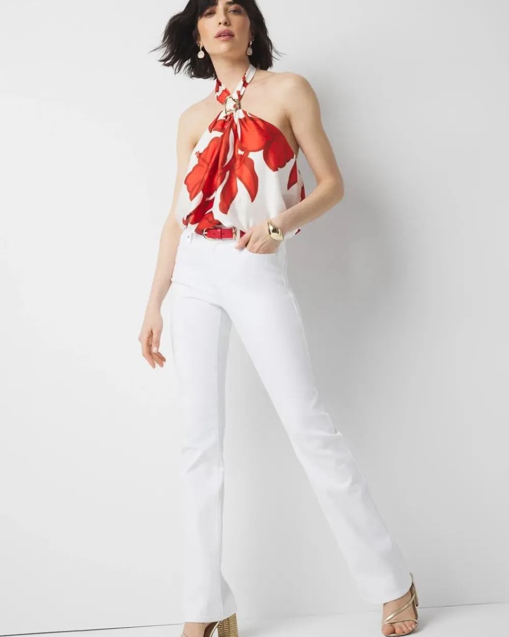 Petite Mid-Rise Bootcut Jean*White House Black Market Fashion