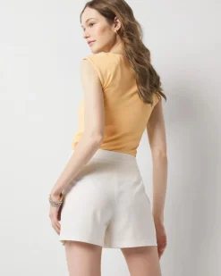 Petite Pinstriped Tailored Skort*White House Black Market Online