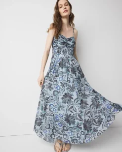 Petite Printed Maxi Dress*White House Black Market Best