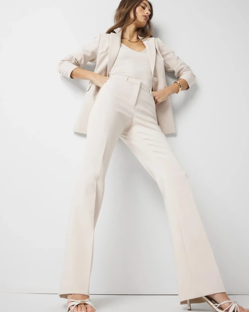 Petite WHBM® Ines Slim Bootcut Pant*White House Black Market Sale