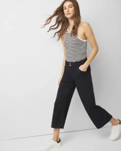 Pret Utility Wide Leg Cropped Pants*White House Black Market Clearance