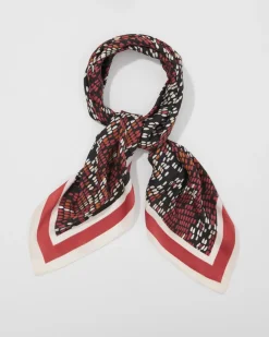 Snake Print Square Scarf*White House Black Market Hot
