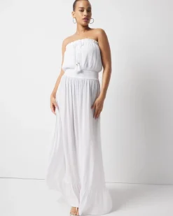 Strapless Maxi Coverup*White House Black Market Online