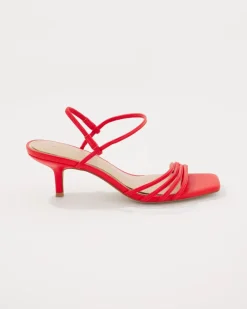 Strappy Kitten Heel Sandal*White House Black Market Best
