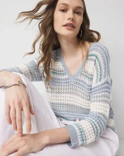 Striped Sweater*White House Black Market Online