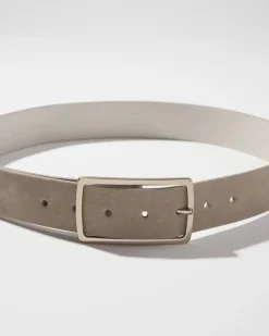 Suede Denim Belt*White House Black Market Discount