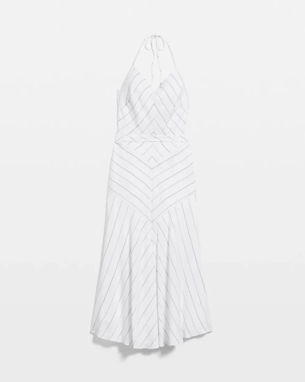 Tie-Waist Halter Dress*White House Black Market Online