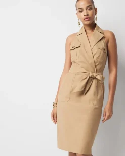 Trench Wrap Mini Dress*White House Black Market Online