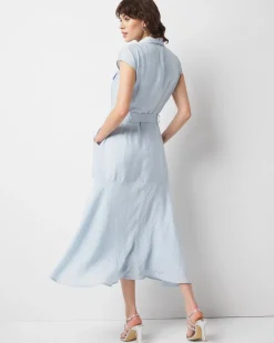 Utility Shirt Dress*White House Black Market Hot
