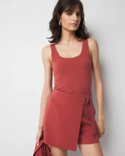 WHBM FORME™ All Ways Stretch Dual Neck Tank*White House Black Market Clearance