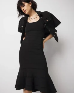 WHBM FORME™ Flounce Dress*White House Black Market Fashion